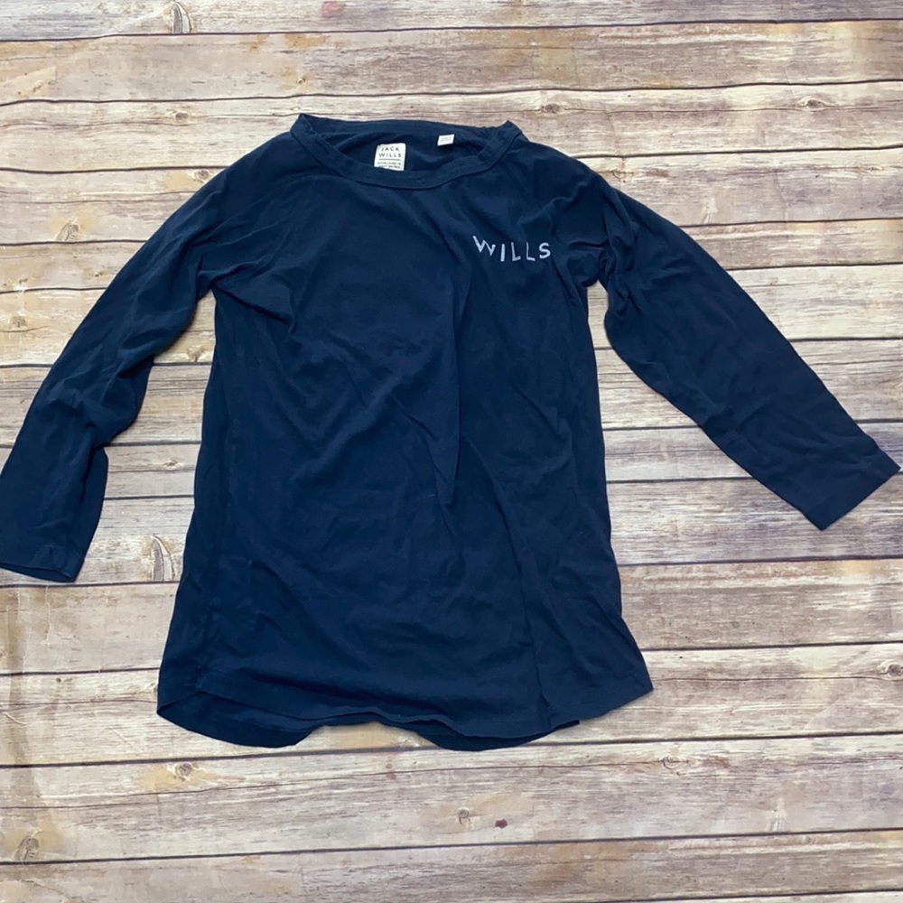 Jack Wills 3/4 Sleeve Top